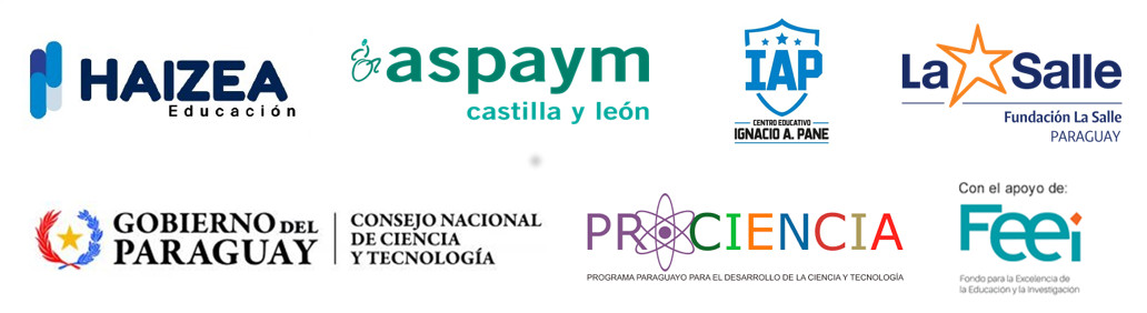 Logos de los colaboradores del taller